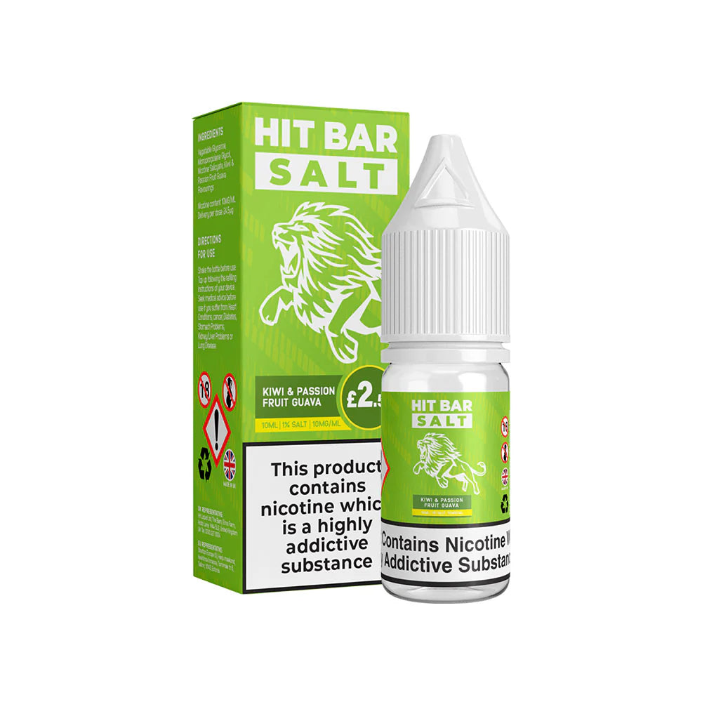 Hit Bar Nic Salt Kiwi Passionfruit Guava