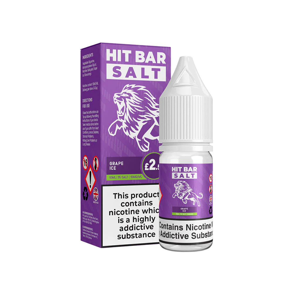Hit Bar Nic Salt Grape Ice