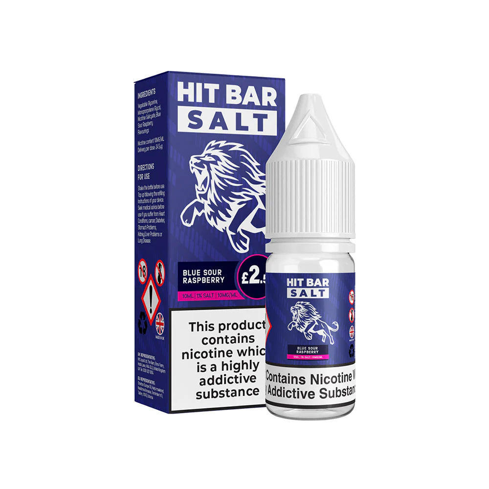Hit Bar Nic Salt Blue Sour Raspberry