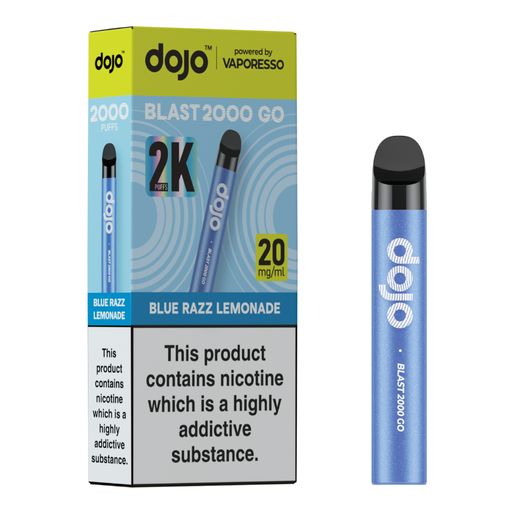 Dojo Blast Go 2k Kit Blue Razz Lemonade