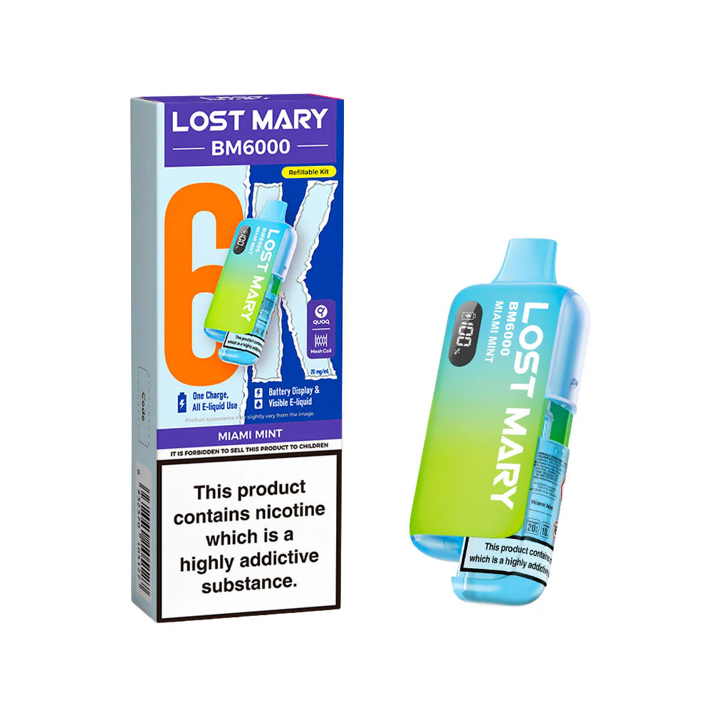 Lost Mary BM6000 Kit V2 Miami Mint