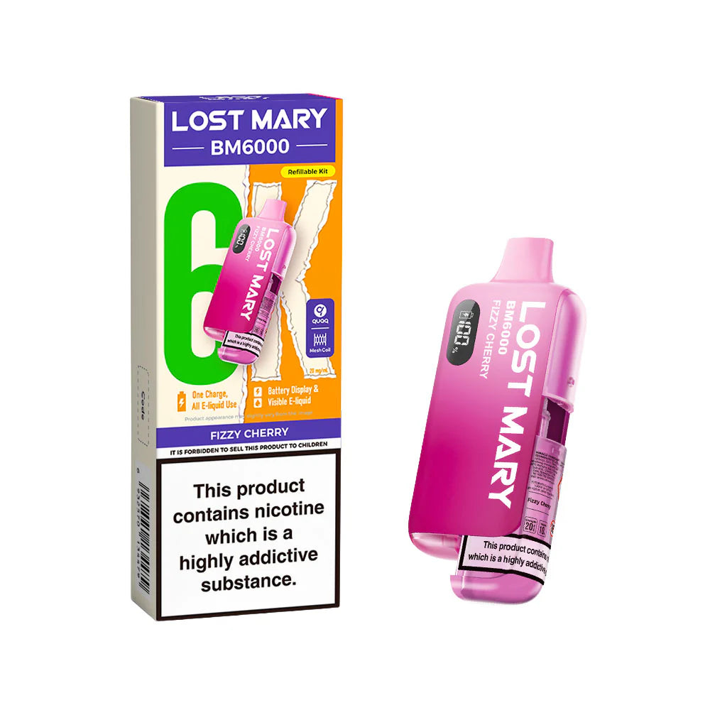 Lost Mary BM6000 Kit V2 Fizzy Cherry