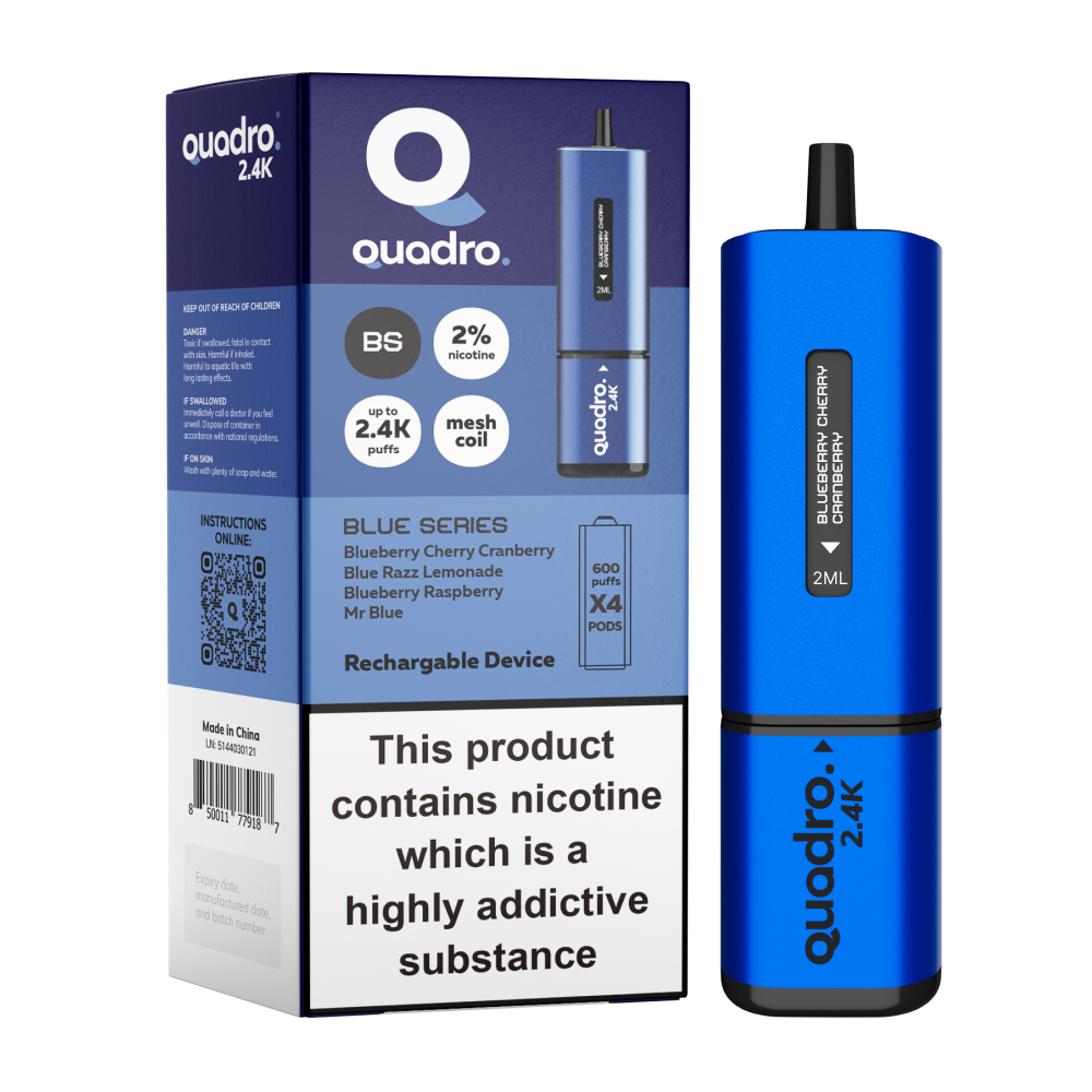 Quadro 2.4K Device Blue Series 20mg