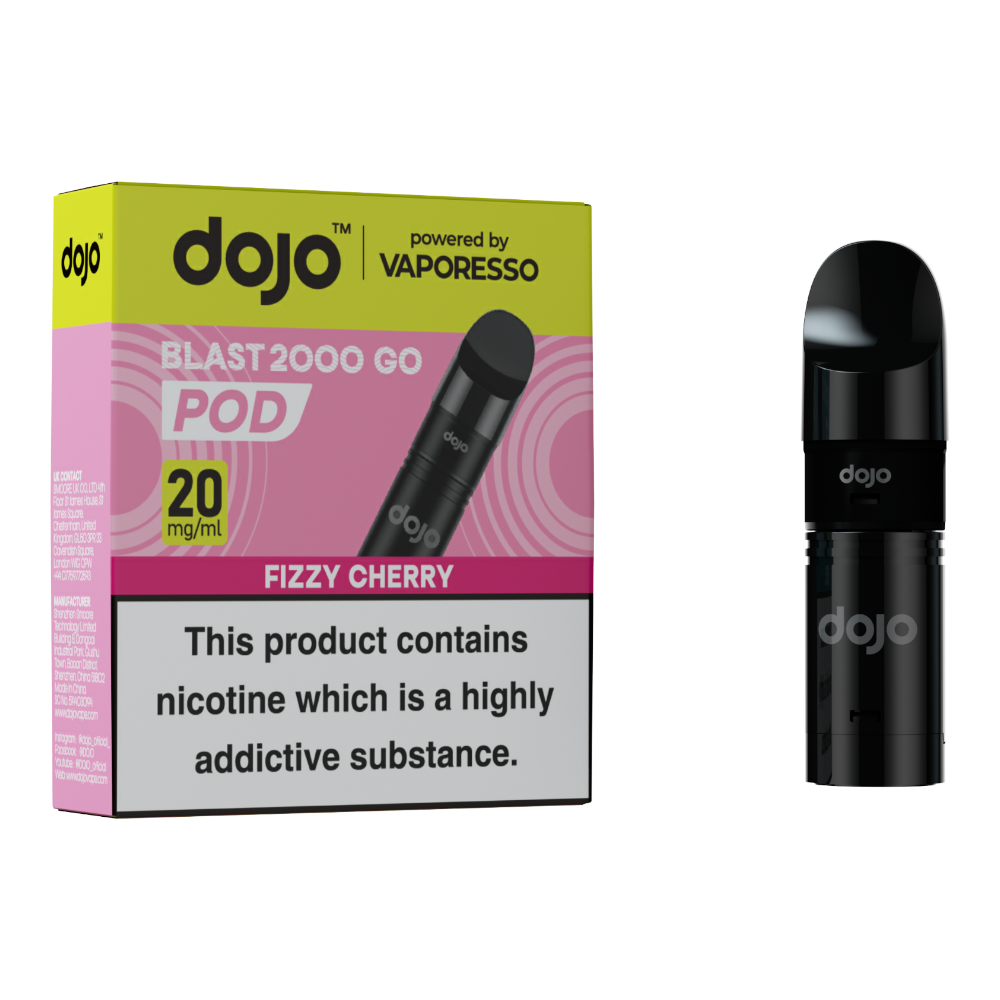 Dojo Blast Go 2k Pod Fizzy Cherry