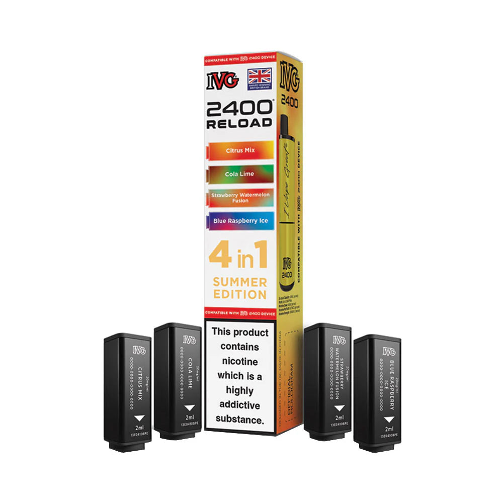 IVG 2400 Reload 4 Pod Pack Summer Edition