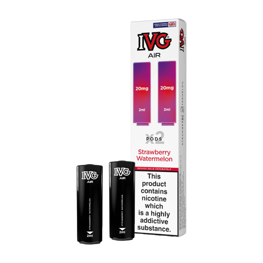 IVG Air Pro Pods Watermelon Strawberry 20mg 2pk