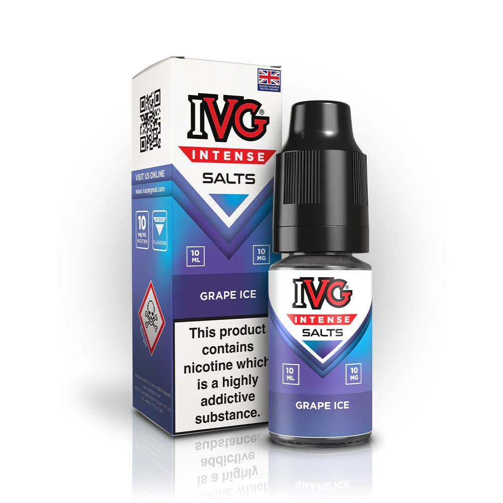 IVG Intense Salt Grape Ice 10mg