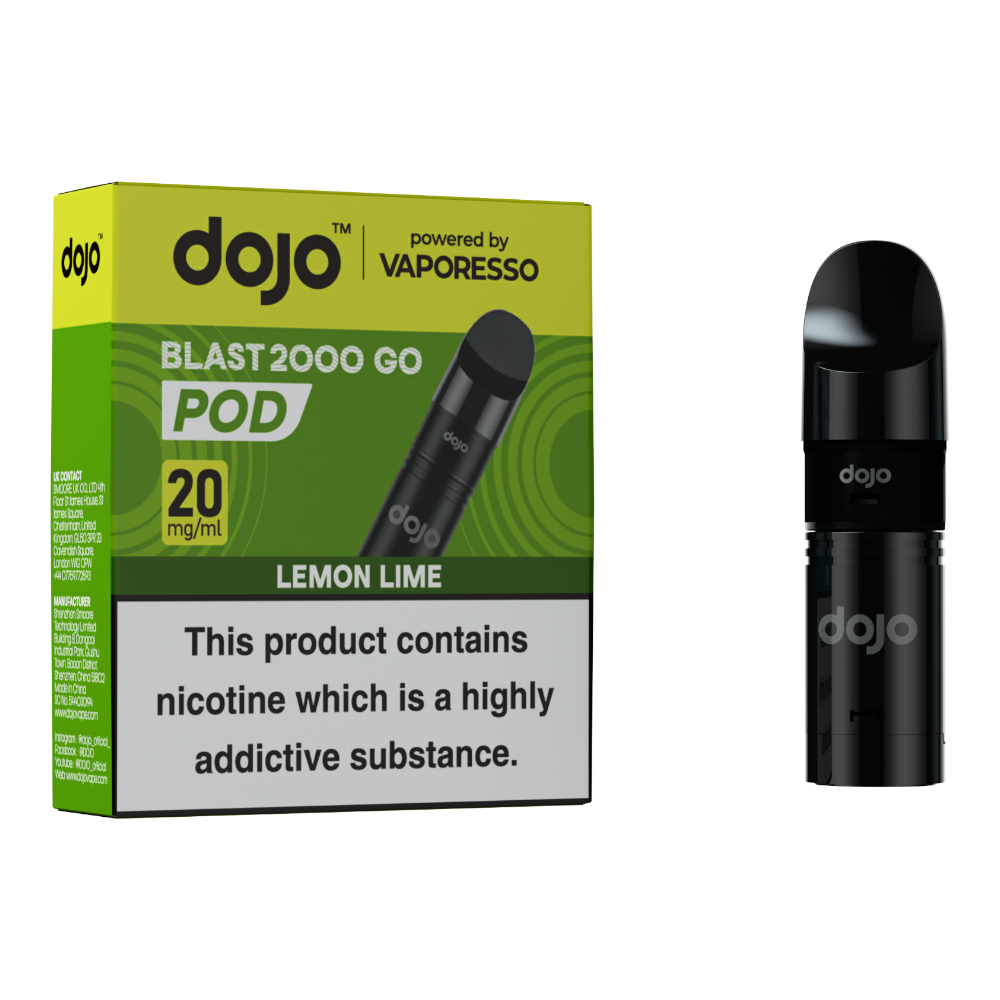 Dojo Blast Go 2k Pod Lemon Lime