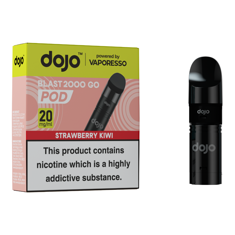 Dojo Blast Go 2k Pod Strawberry Kiwi