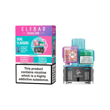 ELFBar DUAL 10K Pods Purple Edition