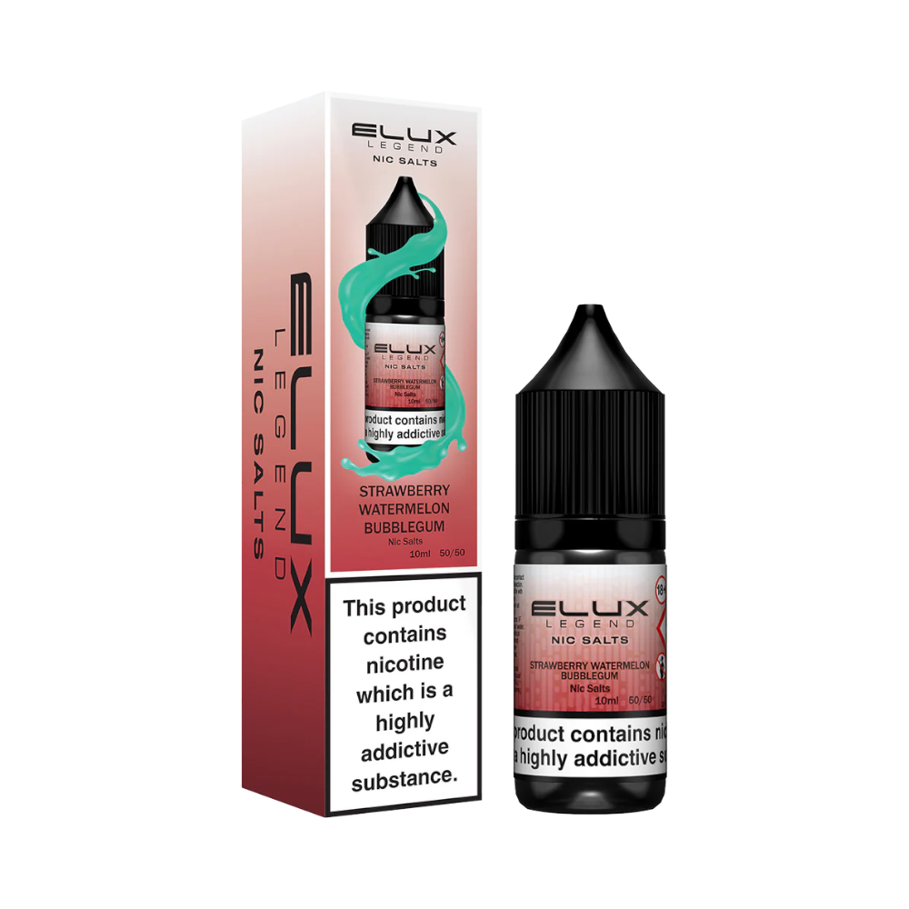 Elux Legends Nic Salts Strawberry Watermelon Bubblegum 20mg