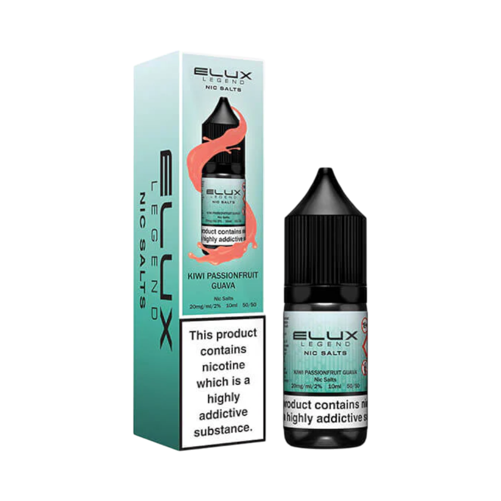 Elux Legends Nic Salts Kiwi Passionfruit Guava 10mg