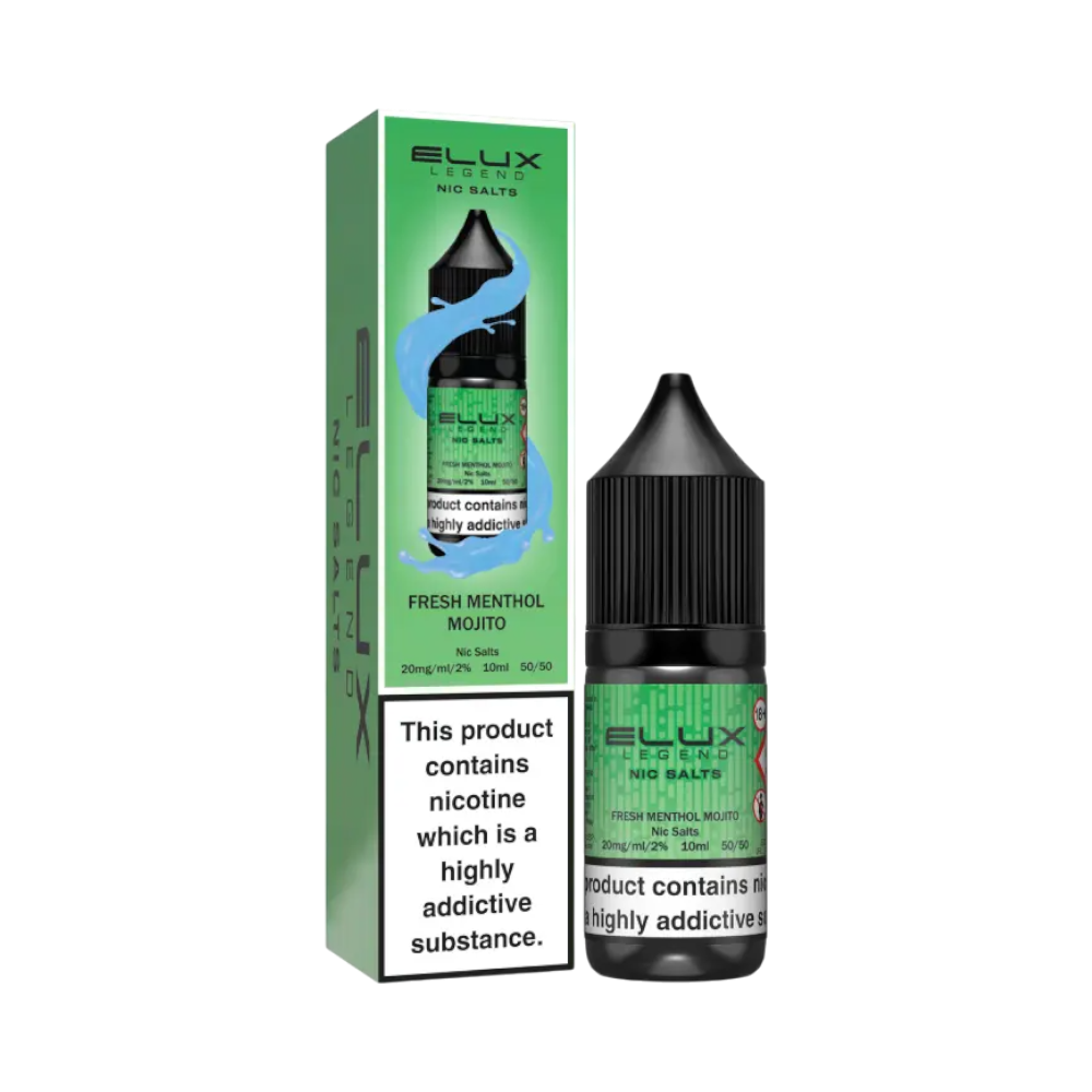 Elux Legends Nic Salts Fresh Menthol Mojito 20mg