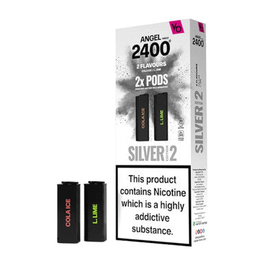 Vapes Bars Angel 2400 Pod Silver Edition 2