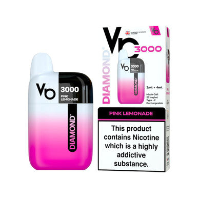 Vapes Bars Diamond 3k Kit Pink Lemonade