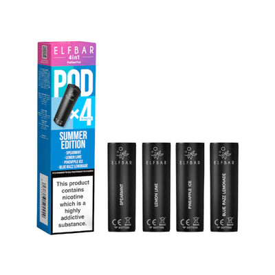 ELFBAR 4in1 Pods x4 Summer Edition