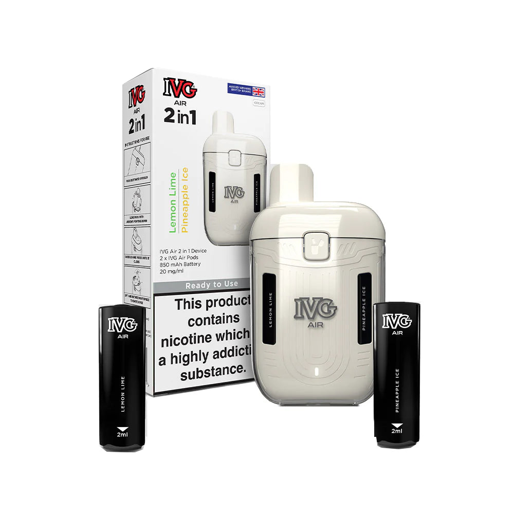 IVG Air 2 in 1  White Starter Kit