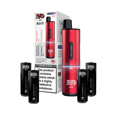 IVG Air 4 in 1  Red Starter Kit