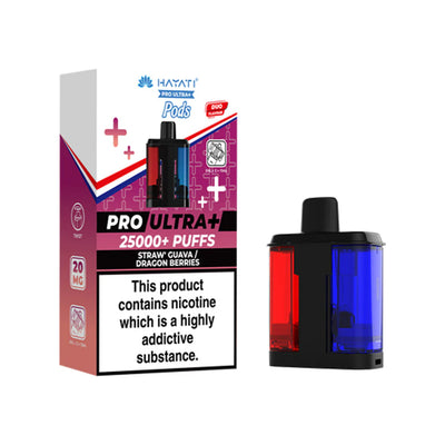 Hayati Pro Ultra+ Refill Pod Strawberry Guava, DragonBerry