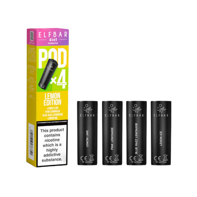 ELFBAR 4in1 Pods x4 Lemon Edition