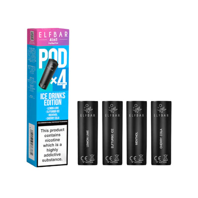 ELFBAR 4in1 Pods x4 Ice Drinks Edition