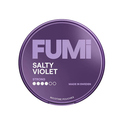 FUMI Salty Violet Nic Pouches Strong 8mg