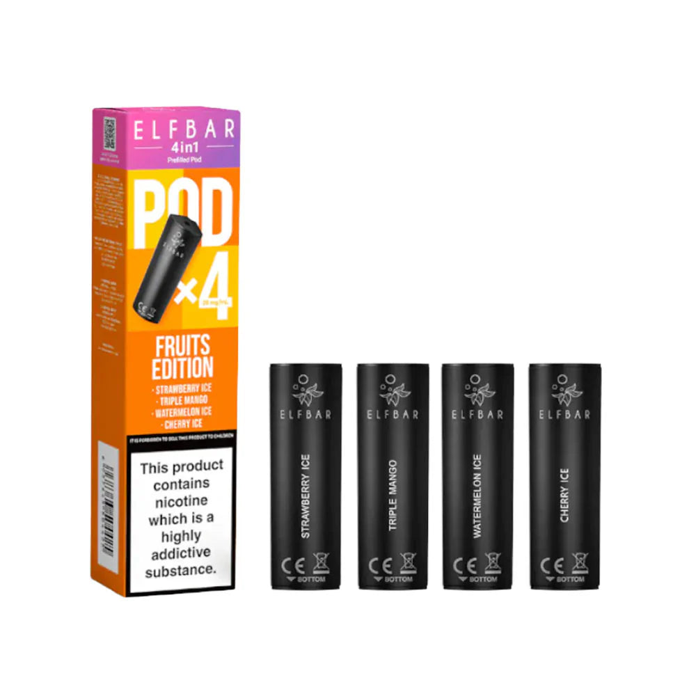 ELFBAR 4in1 Pods x4 Fruits Edition