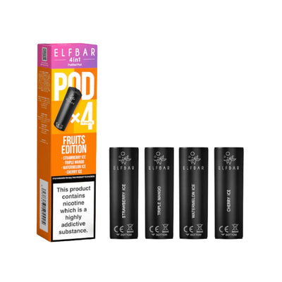ELFBAR 4in1 Pods x4 Fruits Edition