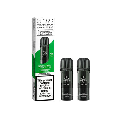 ELFBar 600 Pods Kiwi Passion Fruit Guava