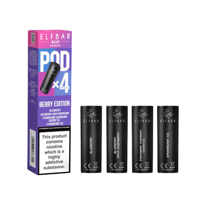 ELFBAR 4in1 Pods x4 Berry Edition