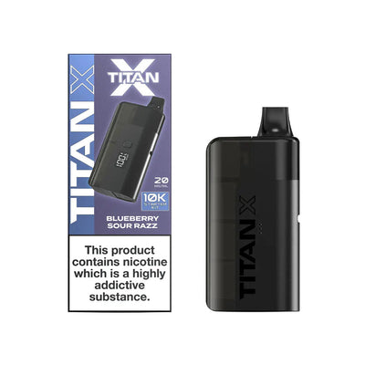 Titan X Starter Kit Blueberry Sour Razz