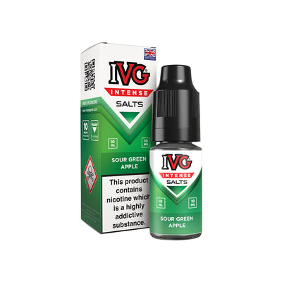IVG Intense Salt Sour Green Apple 20mg