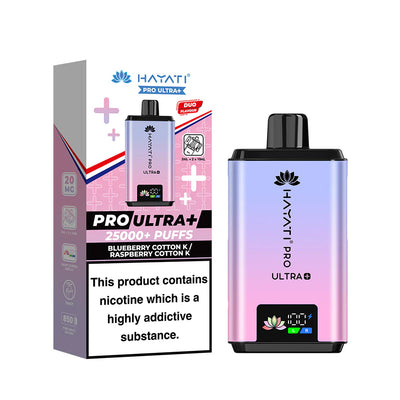 Hayati Pro Ultra+ Kit Blueberry Cotton K, Raspberry
