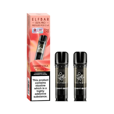 Elfbar Elfa Pro Prefilled Pod 2pk Cherry Cola 2ml