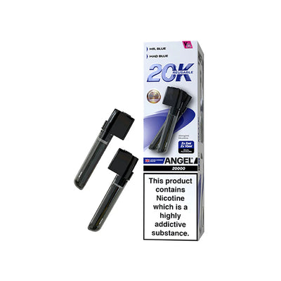 Vapes Bars Angel 20000 Blue Edition Pods