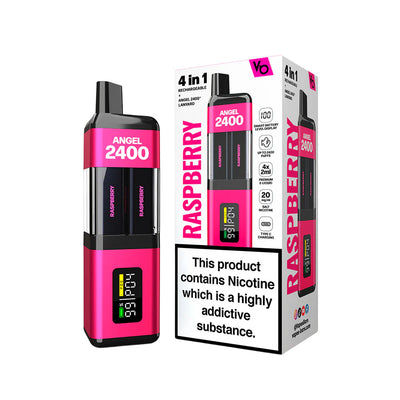 Vapes Bars Angel 2400 Raspberry