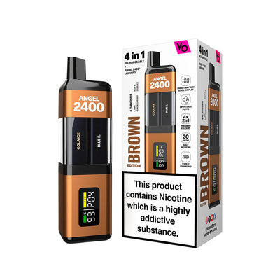 Vapes Bars Angel 2400 Brown Edition