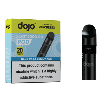 Dojo Blast Go 2k Pod Blue Razz Lemonade