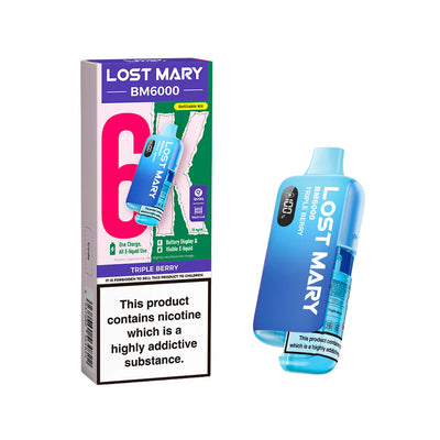 Lost Mary BM6000 Kit V2 Triple Berry