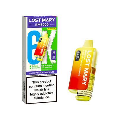 Lost Mary BM6000 Kit V2 Cherry Peach Lemonade