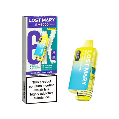Lost Mary BM6000 Kit V2 Blue Razz Lemonade