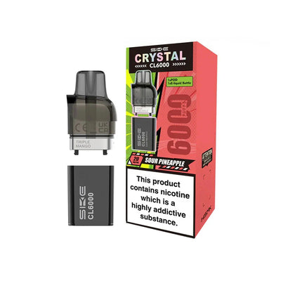 Crystal CL6000 Sour Pineapple Pod