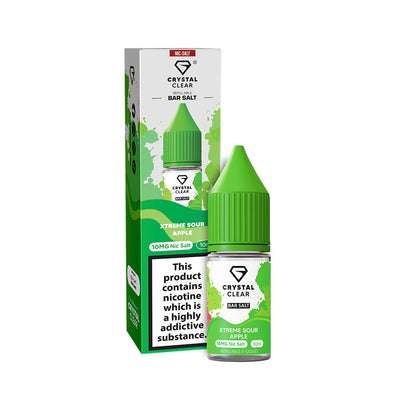 Crystal Clear 10ml Xtreme Sour Apple 20mg