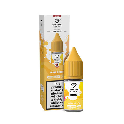 Crystal Clear 10ml Apple Peach 20mg