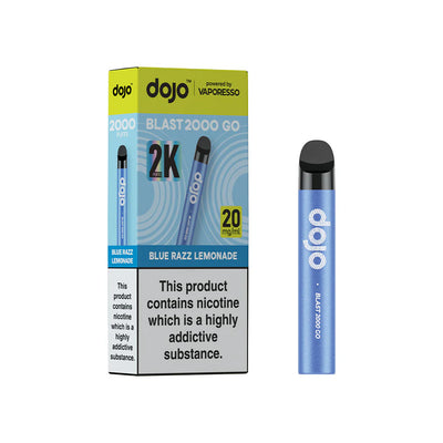 Dojo Blast Go 2k Kit Blue Razz Lemonade