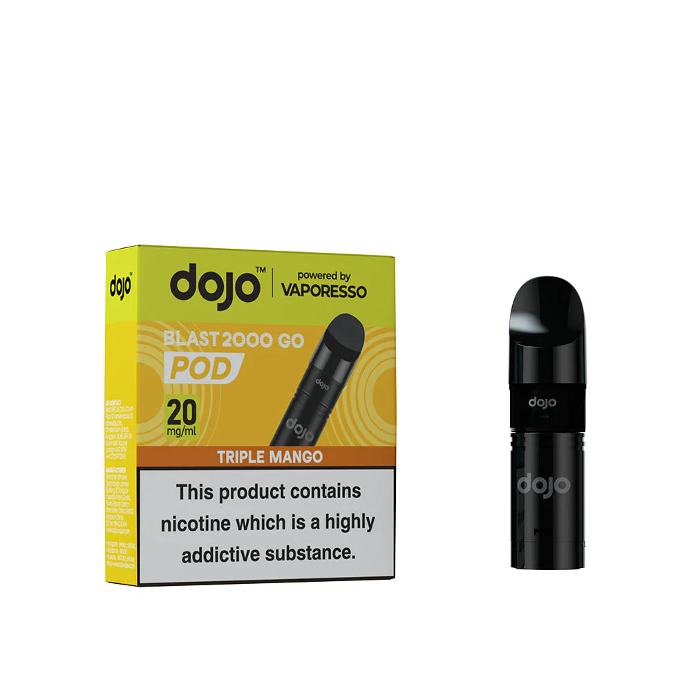 Dojo Blast Go 2k Pod Triple Mango