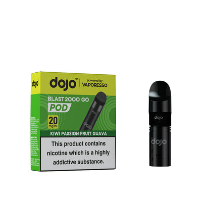 Dojo Blast Go 2k Pod Kiwi Passionfruit Guava
