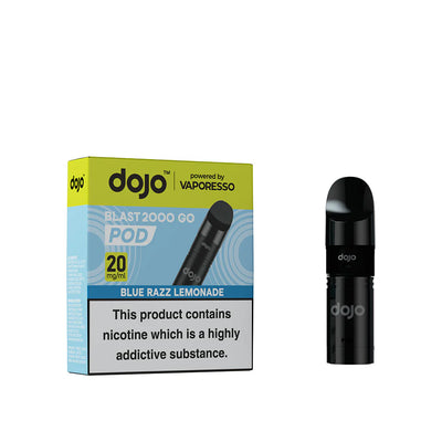 Dojo Blast Go 2k Pod Blue Razz Lemonade