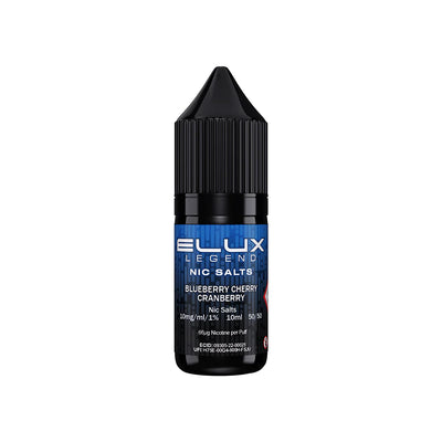Elux Legends Nic Salts Blueberry Cherry Cranberry 10mg