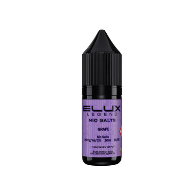 Elux Legends Nic Salts Grape 20mg